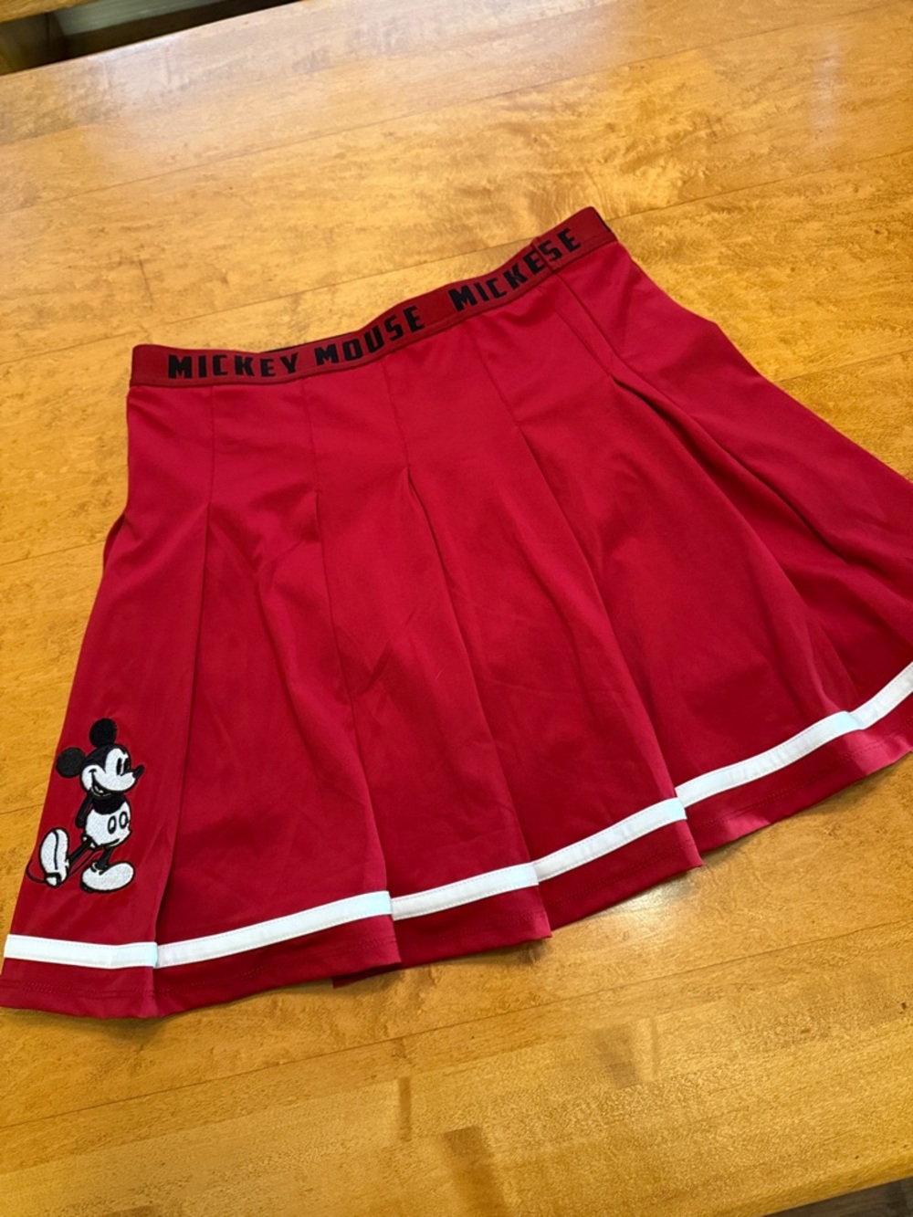 Disney Parks 2026 Letterman’s Skort SZ LRG NWT